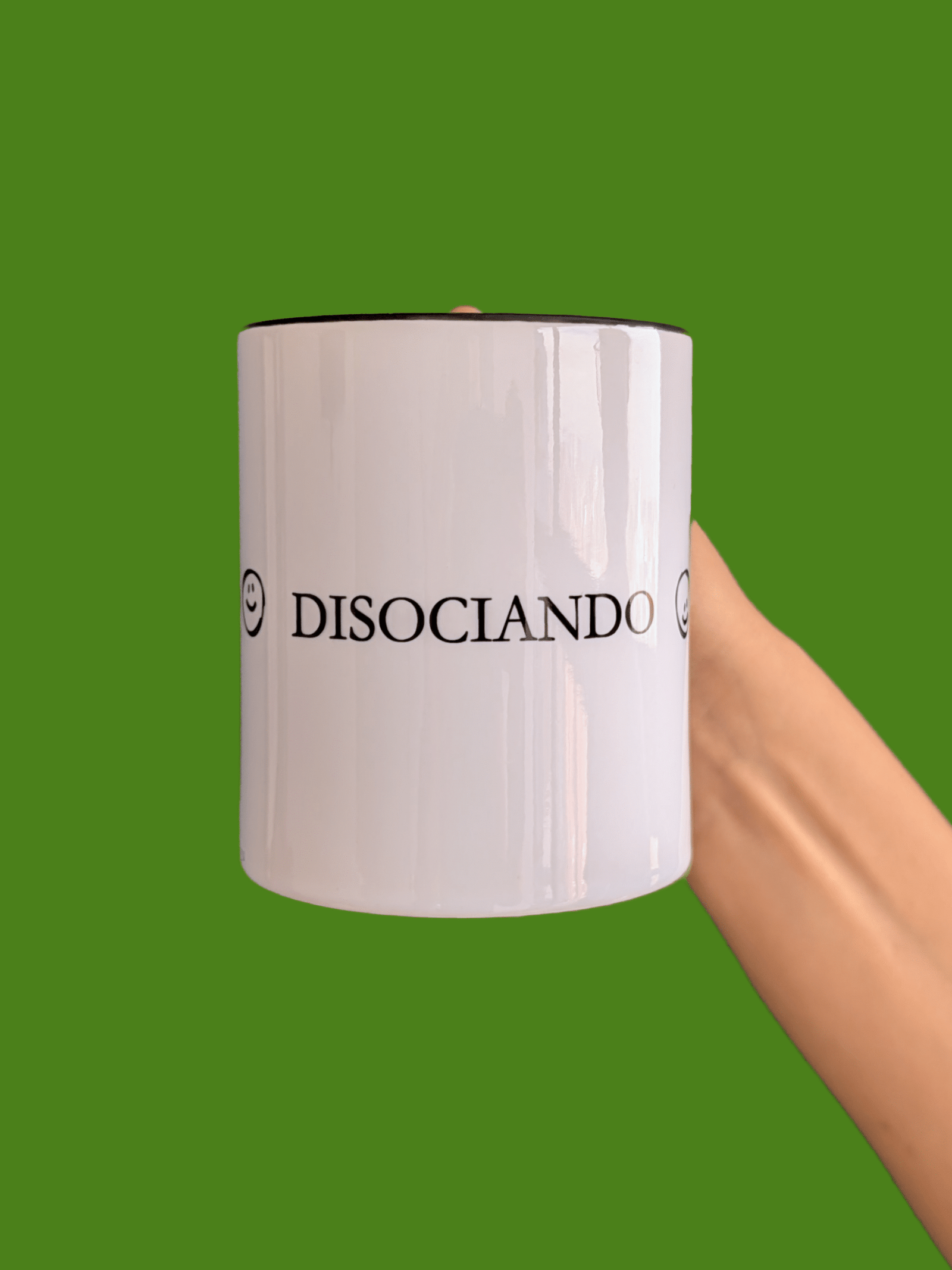 Taza "Disociando"